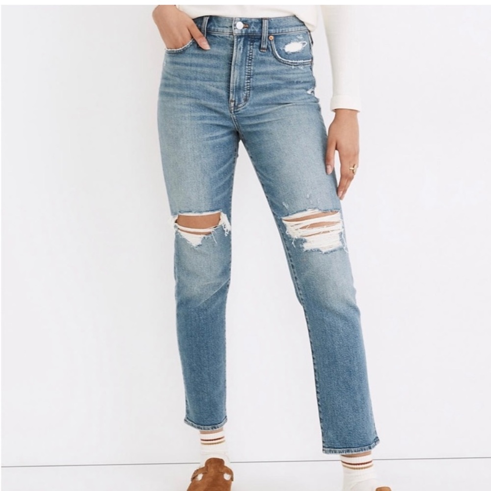 Madewell Perfect Vintage Jean in Denman Wash 24
